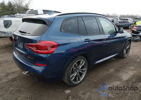 2020 BMW X3 M40I z USA, uszkodzony, nr VIN 5UXTY9C02LL304485